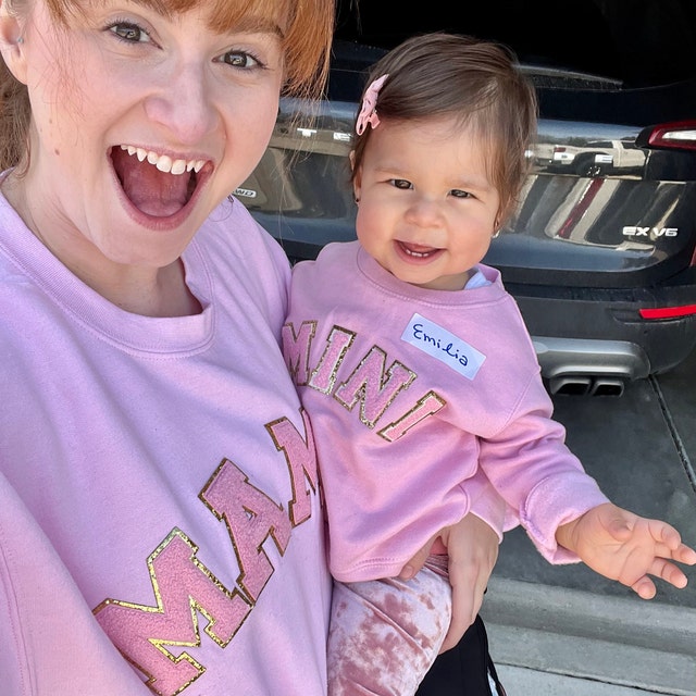 Personalized Easter Mommy and Me Matching Sweatshirts