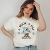 A Book A Day Retro Shirt Sweatshirt Oversized  Bookworm BookTok Romance Reader Gift For Book Lover