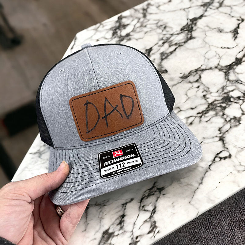 Personalized Using Child Handwriting Dad/Daddy Hat Father's Day Gift From Son/Daughter