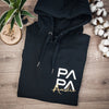 Personalized PAPA Sweatshirt Hoodie Kid's Names Father's Day Gift New Dad Gift