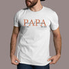 Personalized PAPA T-shirt Sweatshirt Hoodie with Kid's Names Father's Day Gift For Dad