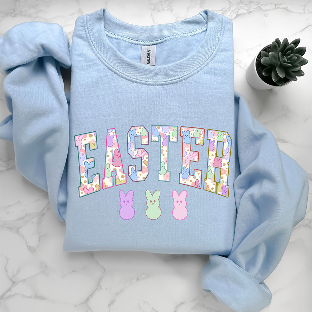 Personalized Easter Peeps Sweatshirt/Shirt Mothers Day Birthday Gift