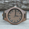 Personalized Adventure Awaits Men's Engraved Wooden Anniversary Watch Valentine's Day Gifts From Wife