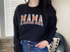 Personalized Embroidered Southwestern Aztec Mama Mom Grandma Auntie Sweatshirt Hoodie Mother's Day Gift
