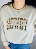 Personalized Embroidered Southwestern Aztec Howdy Sweatshirt Hoodie