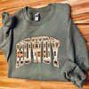 Personalized Embroidered Southwestern Aztec Howdy Sweatshirt Hoodie