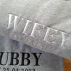 Custom Est Wifey Hubby Embroidered Valentine Matching Sweatshirt Hoodie